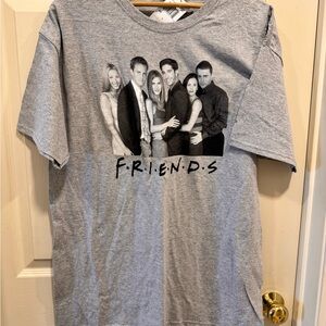 Gray Friends Graphic T-Shirt